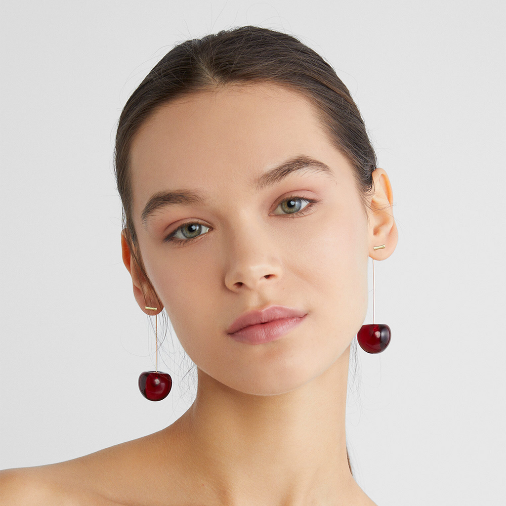 Viral Cherry Earrings