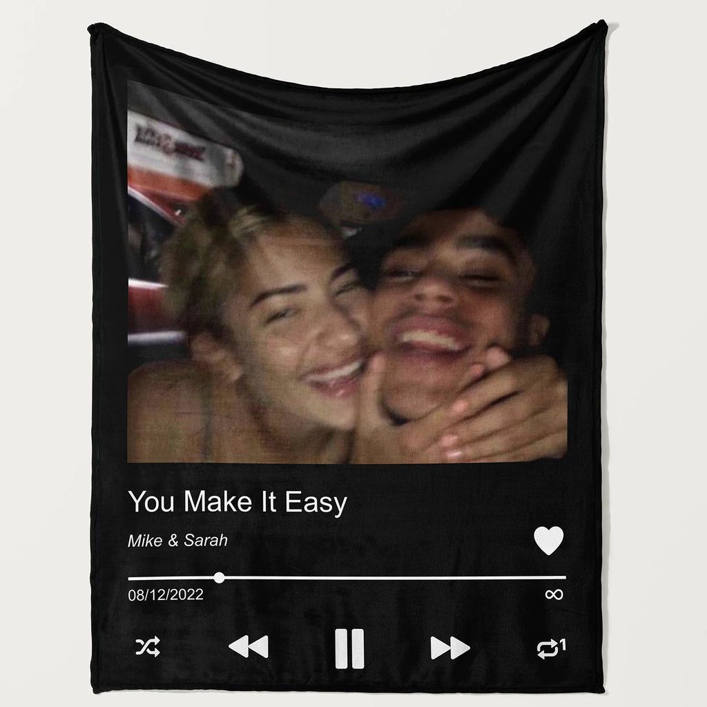 Custom Song Love Blanket